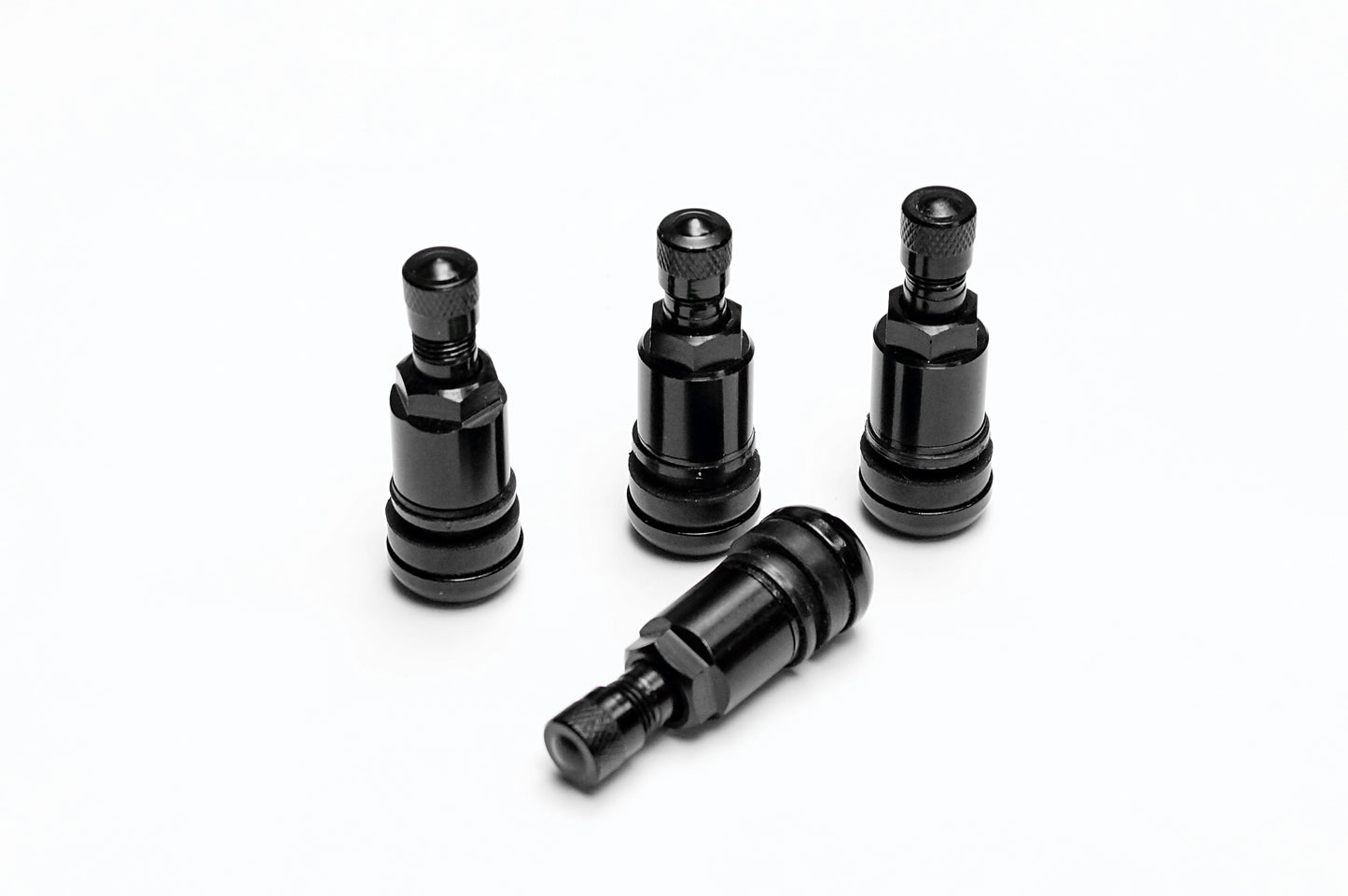 4x Metallventile 11,3mm schwarz PKW für Alufelgen