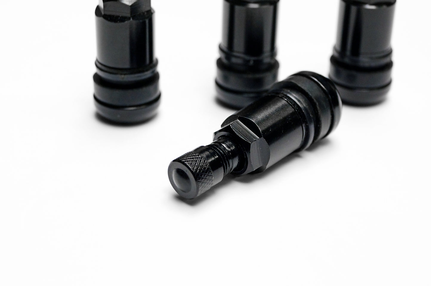 4x Metallventile 11,3mm schwarz PKW für Alufelgen